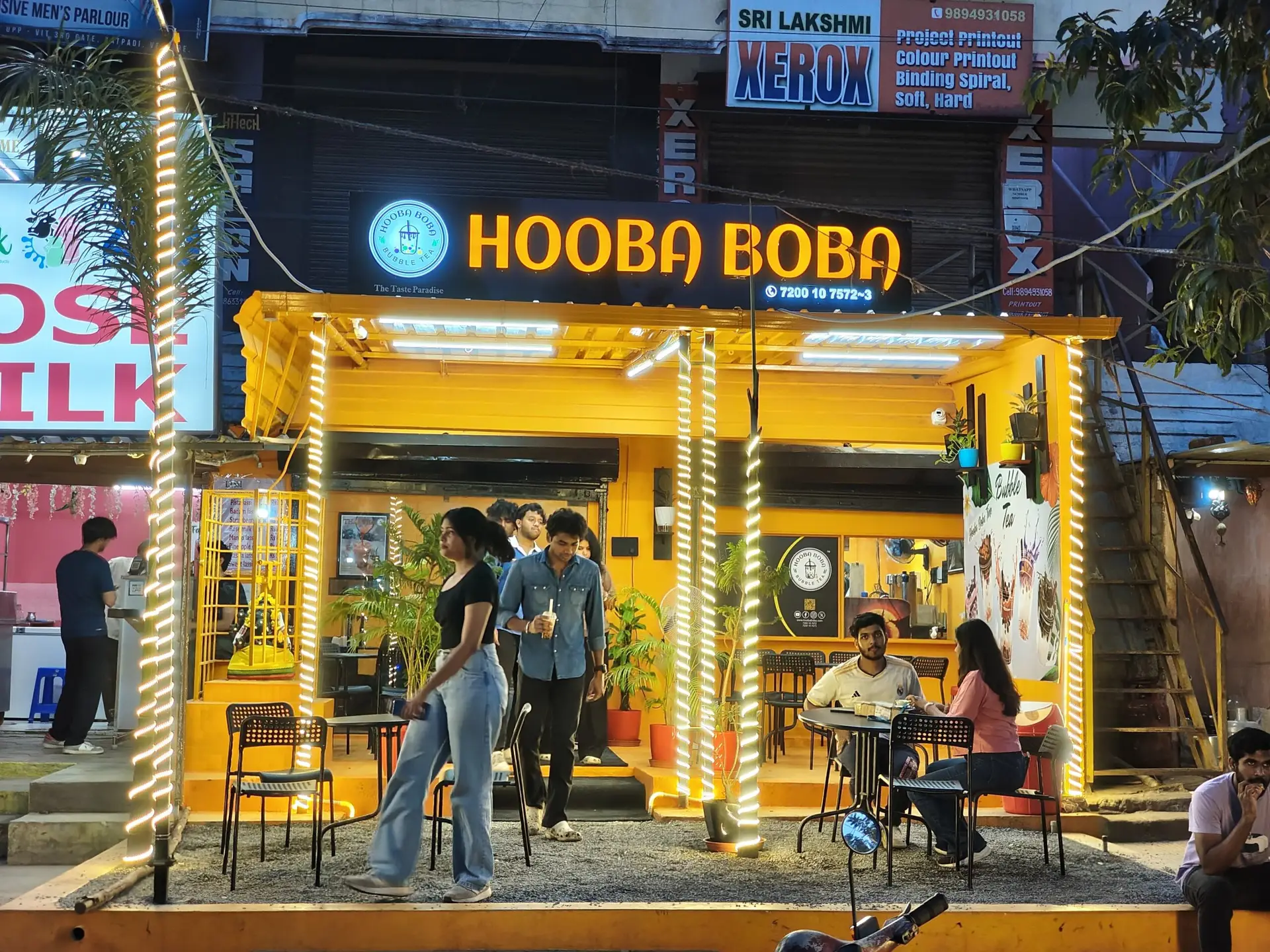 Our shop near VIT at Hooba Boba, Vellore
