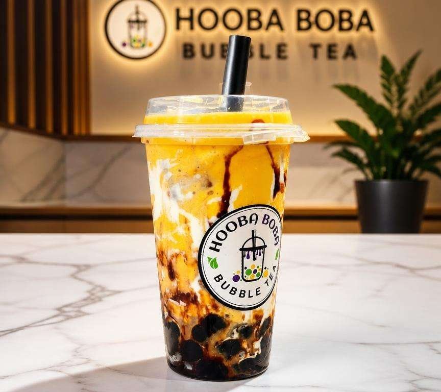 Mango bubble tea – Hooba Boba Vellore